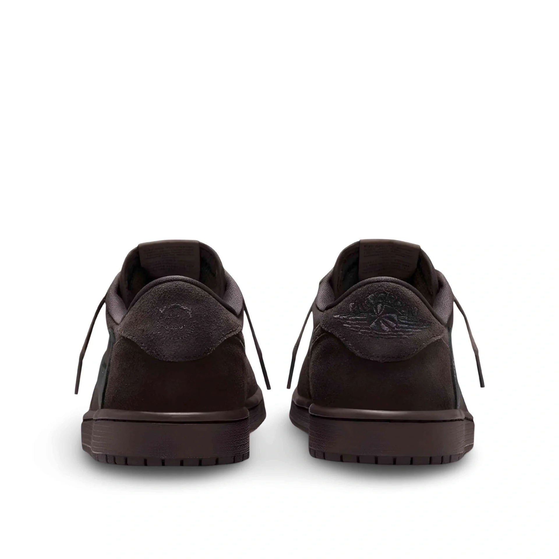 Travis Scott x Air Jordan 1 Retro Low OG SP in Velvet Brown.