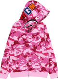BAPE HOODIE PINK
