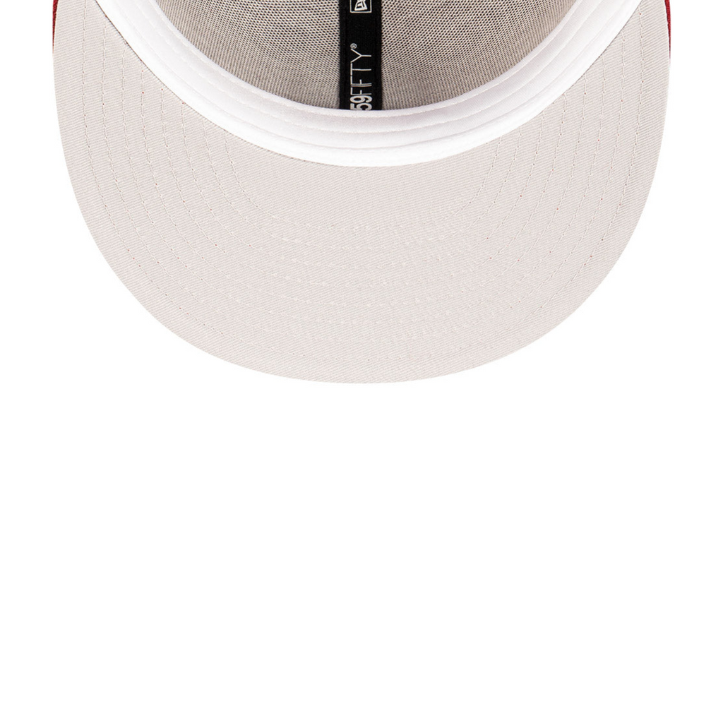 Chicago White Sox Bordeaux 59FIFTY MLB Fitted Hat