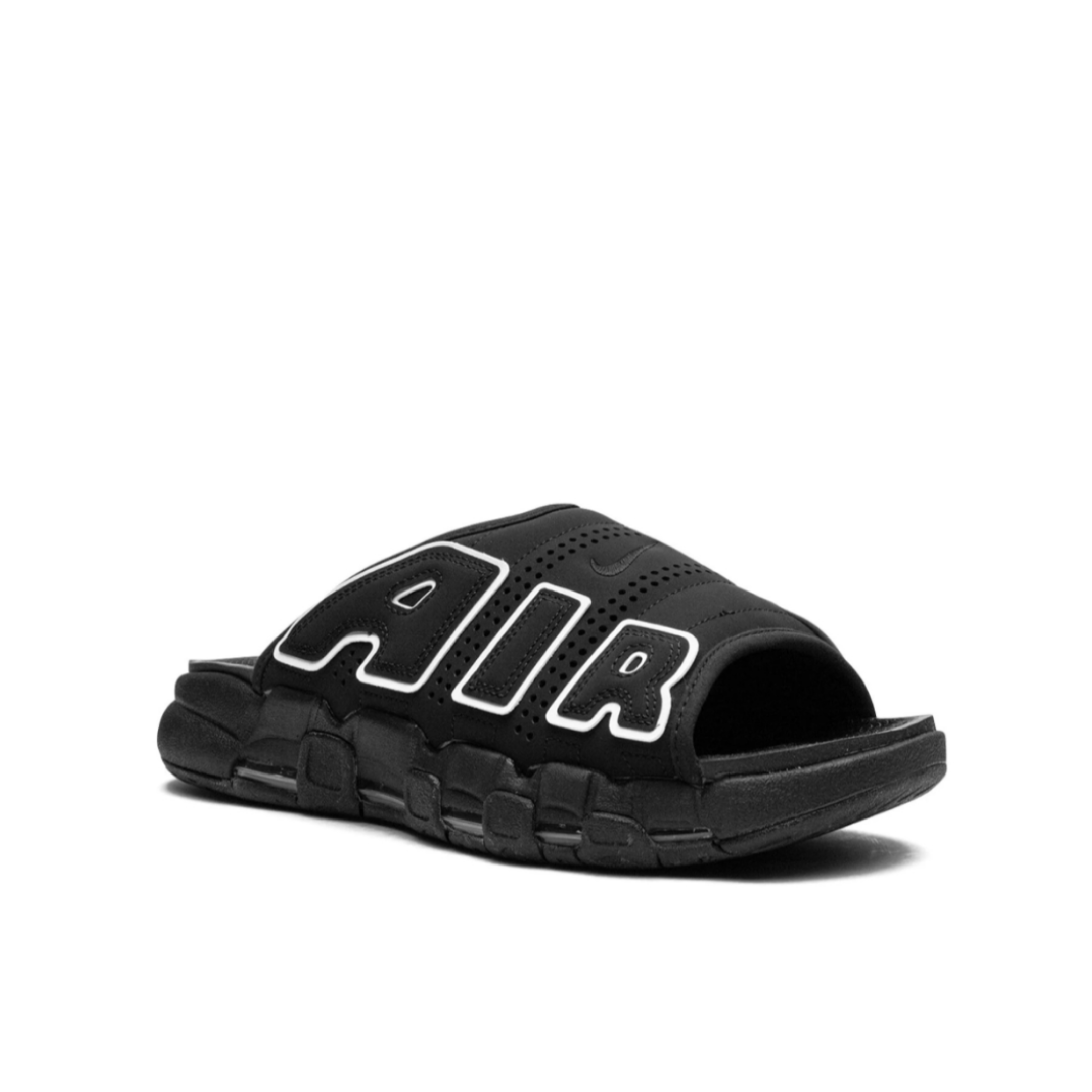 Nike Air More Uptempo Slide OG "Black/White" slides